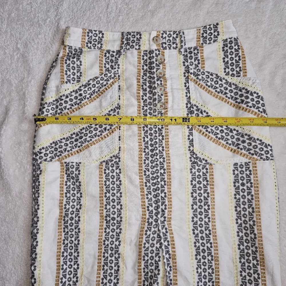 Anthropologie 2-Piece Shirt And Skirt Set Size 4